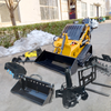 Mini Skid Steer Loader for Agricultural Home 