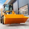 HQ-928 Heavy Duty Compact Wheel Loader With Grapple
