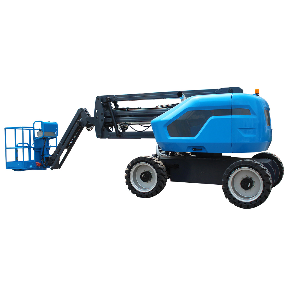 10-15m Self Propelled Diesel Articulating Boom Lifts Man Lift Aerial Work Platform