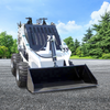 HQ-MH450 Compact Tracked Stand on Mini Skid Steer Loader 