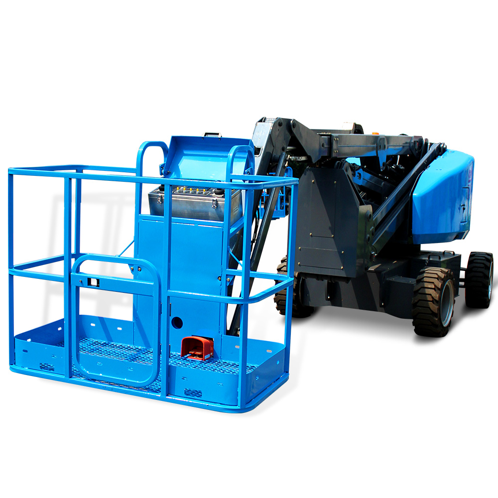 10-15m Self Propelled Diesel Articulating Boom Lifts Man Lift Aerial Work Platform