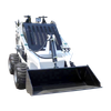 HQ-MH450 Compact Tracked Stand on Mini Skid Steer Loader 