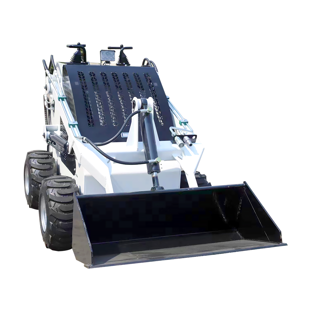 HQ-MH450 Compact Tracked Stand on Mini Skid Steer Loader 