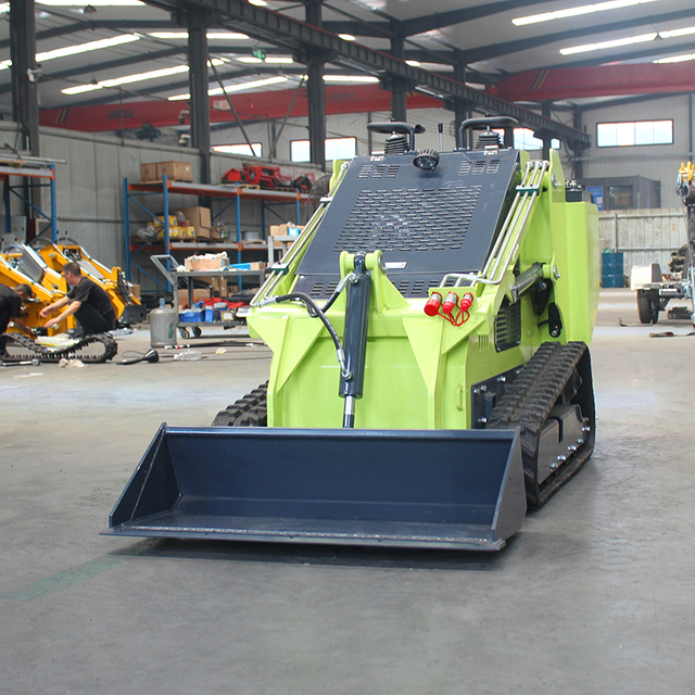 HQ-MH580 Farm Skid Steer Loader All Terrain Crawler Diesel Skid Steer Loader