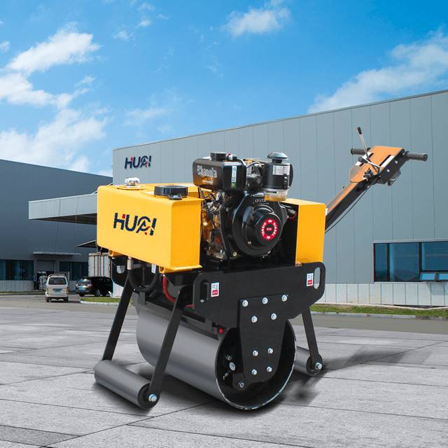 600mm Single Wheel Walk-behind Road Roller HQ-YL600