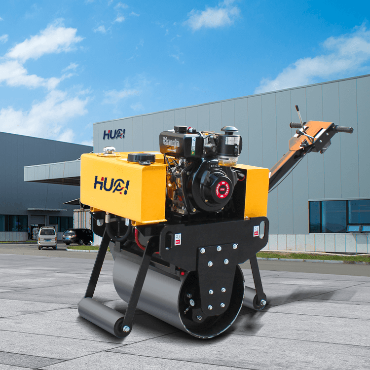 600mm Single Wheel Walk-behind Road Roller HQ-YL600