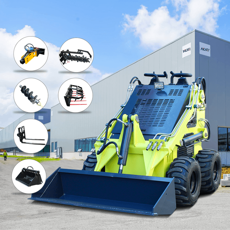Mini Skid Steer Loader Earth-Moving Machinery