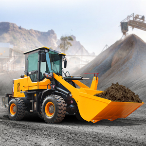 HQ-928 Heavy Duty Compact Wheel Loader With Grapple