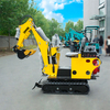 HQ-08 Mini Excavator 0.8 Ton Bagger Small Crawler Excavator