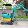 HQ-20J Mini Excavator 2 Ton Hydraulic New Crawler Digger MiniBagger 