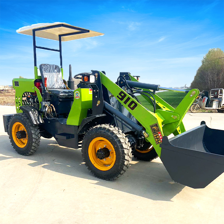 HQ-910 Mini Diesel Loader High Quality Front End Wheel Loader