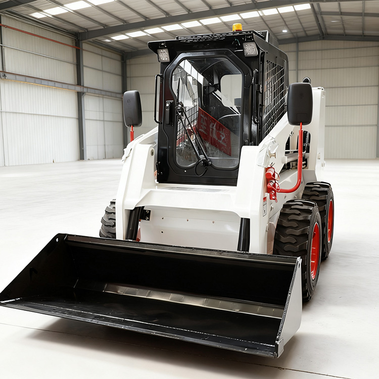 HQ-MH890 Small Mini Wheel Loader Skid Steer Shovel Loader for Garden Farm Use