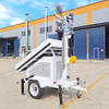 4x400W Mobile LED Hydraulic Portable Lighting Tower