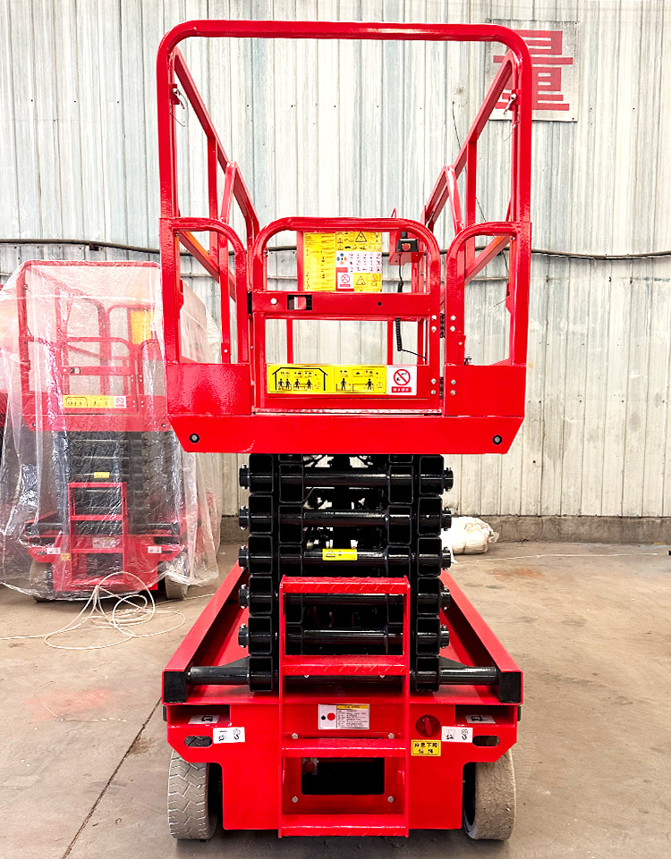 4m Hydraulic Battery Scissor Mobile Aerial Work Platform Lift Platforms
