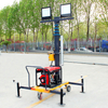 6m Portable Mobile LED Light Tower Diesel & Solar Fuel Options DC Power Supply