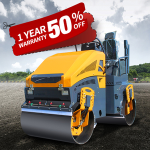 HQ-YL1200Plus Hydraulic Compactor Road Roller for Sale With Ce Certificate