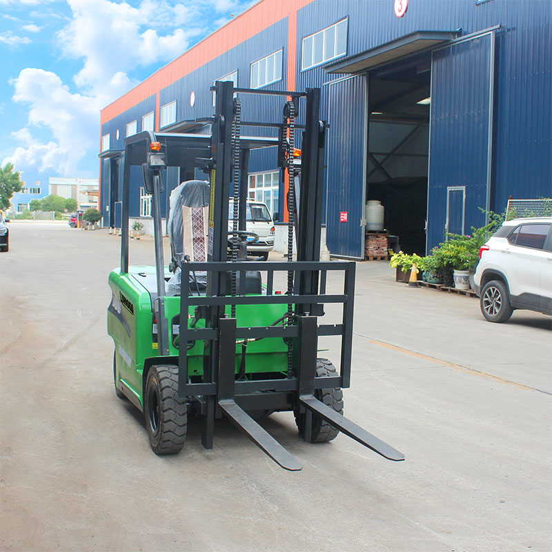 Hydraulic Stack Truck Small Fork Lift Pallet Stacker Electric Forklift