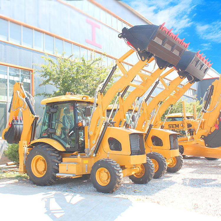 EPA EURO5 Mini Towable Backhoe Loader Backhoe Large Loader for Sale