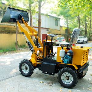 HQ-420 4x4 Heavy Duty Hydraulic diesel Compact Small Front Telescopic Mini Wheel Loader