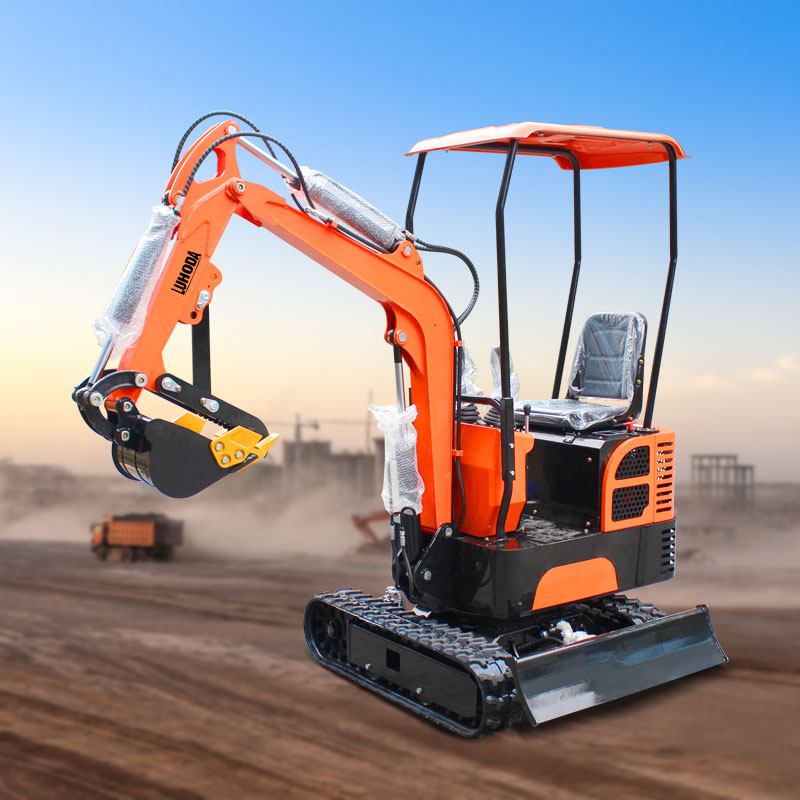 HQ-12J EPA Crawler Digger Bagger Mini Excavator
