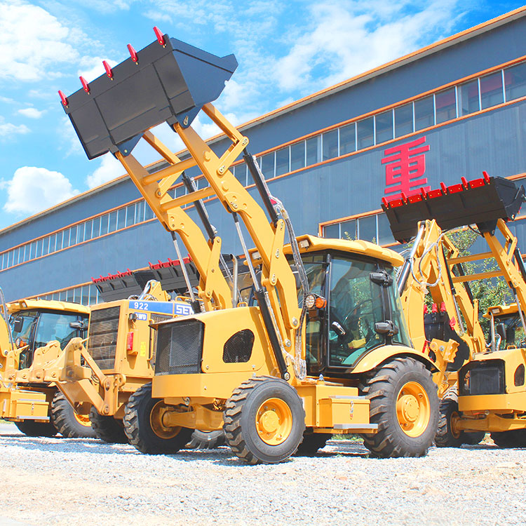 EPA EURO5 Mini Towable Backhoe Loader Backhoe Large Loader for Sale