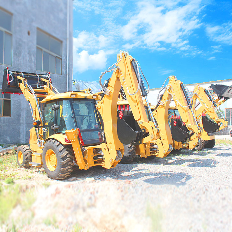 EPA EURO5 Mini Towable Backhoe Loader Backhoe Large Loader for Sale