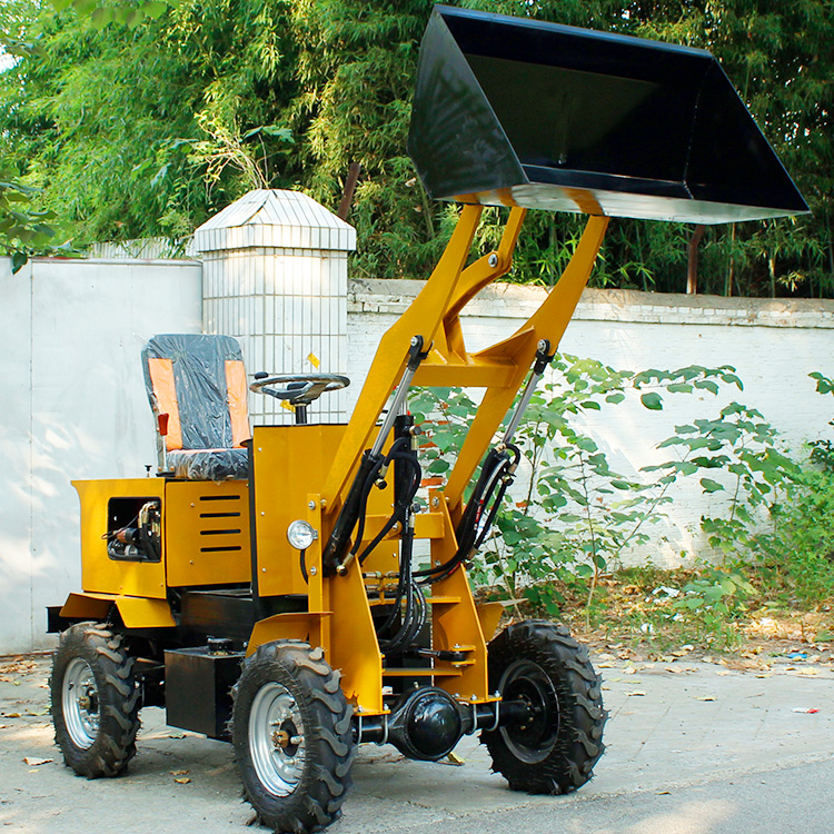 HQ-420 4x4 Heavy Duty Hydraulic diesel Compact Small Front Telescopic Mini Wheel Loader