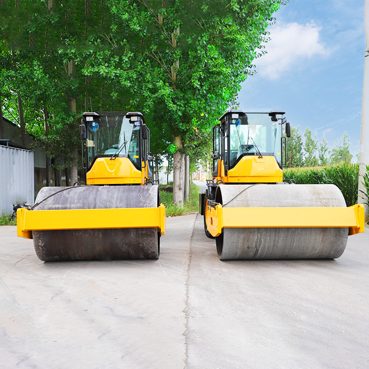 HQ-YL10T Hydraulic Double Drum Vibratory Roller with EPA Engine and Pump