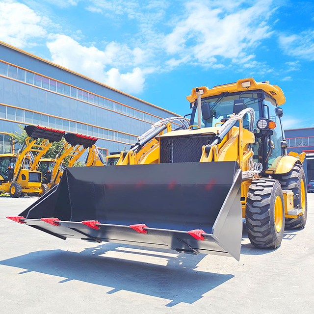 EPA EURO5 Mini Towable Backhoe Loader Backhoe Large Loader for Sale