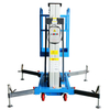 Small Electric Lift Table Aluminum Single Mast Aerial Work Electric Lift Platform for Maintenance