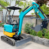 HQ-20J Mini Excavator 2 Ton Hydraulic New Crawler Digger MiniBagger 