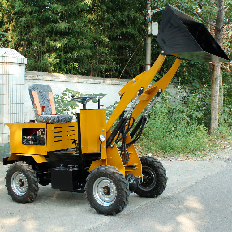 HQ-420 4x4 Heavy Duty Hydraulic diesel Compact Small Front Telescopic Mini Wheel Loader