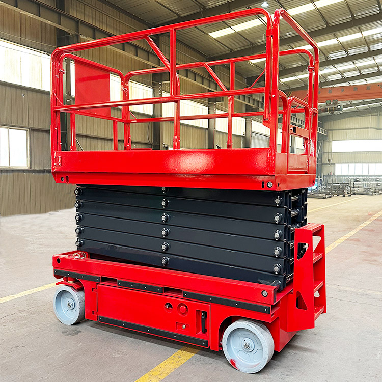 4m Hydraulic Battery Scissor Mobile Aerial Work Platform Lift Platforms