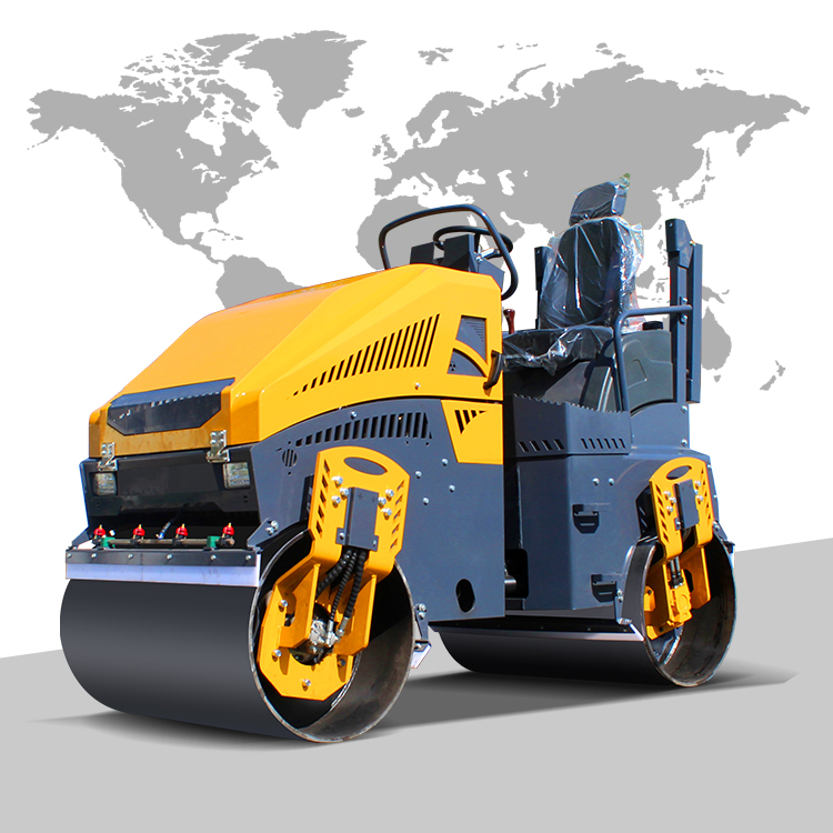 HQ-YL1200Plus Hydraulic Compactor Road Roller for Sale With Ce Certificate