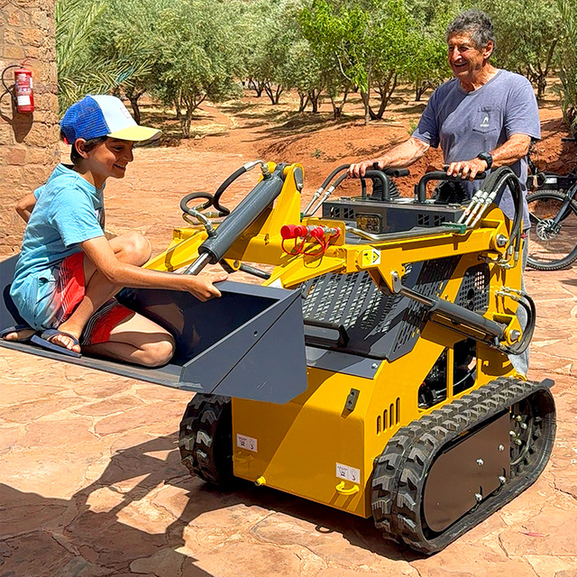 Wheel Tracked Small Skid Steer Loaders
