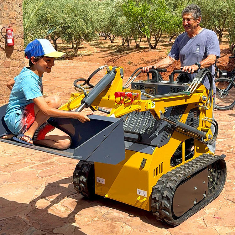 Wheel Tracked Small Skid Steer Loaders