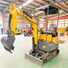 HQ-16J Mini Crawler Excavator Hydraulic Construction Diggers Farming Machinery