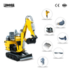 HQ-08 Mini Excavator 0.8 Ton Bagger Small Crawler Excavator