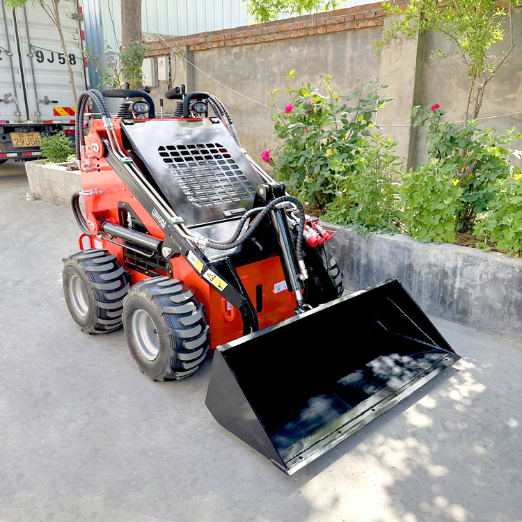 HQ-MH390 Small Skid Steer Loader With Simple and Convenient Operatio